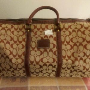Coach duffle bag